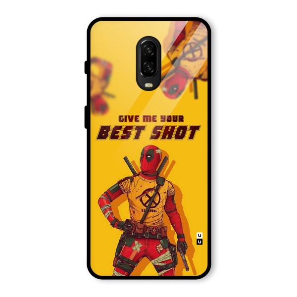 Best Shot Glass Back Case for OnePlus 6T