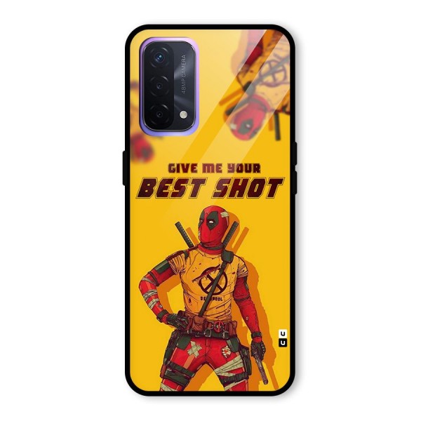 Best Shot Glass Back Case for Oppo A74 5G