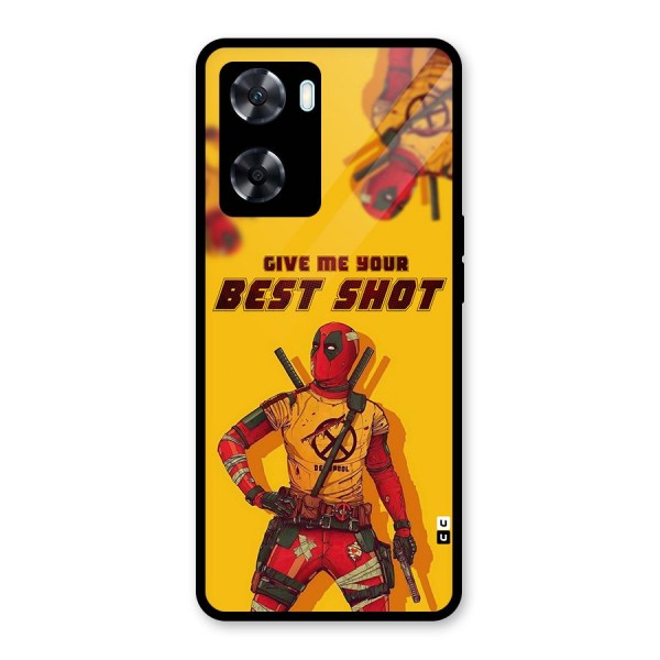 Best Shot Glass Back Case for Oppo A77