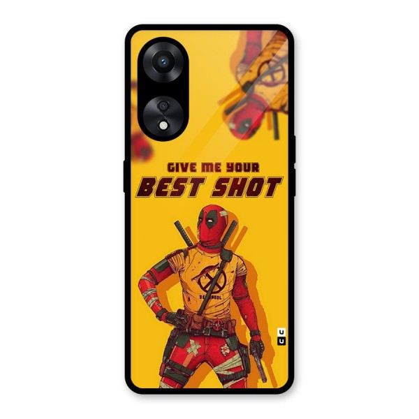 Best Shot Glass Back Case for Oppo A78