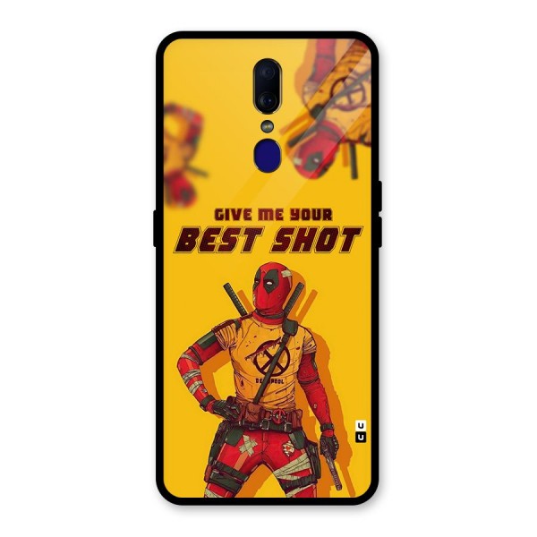 Best Shot Glass Back Case for Oppo F11