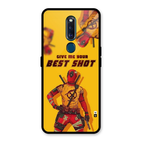 Best Shot Glass Back Case for Oppo F11 Pro