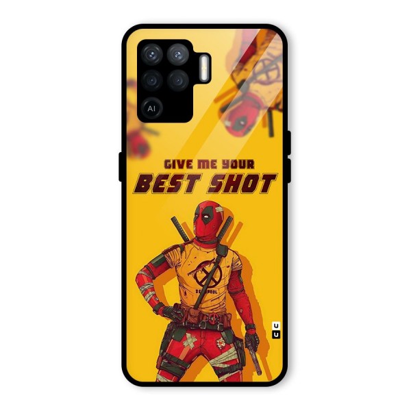 Best Shot Glass Back Case for Oppo F19 Pro