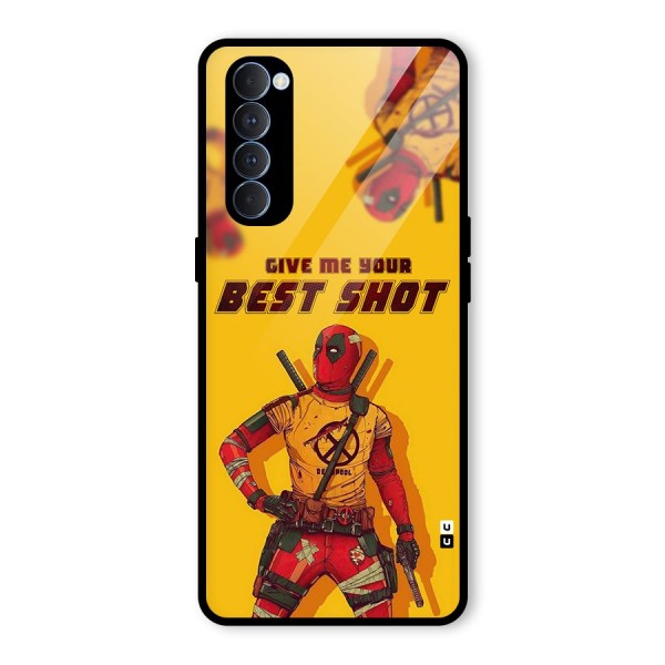 Best Shot Glass Back Case for Oppo Reno4 Pro