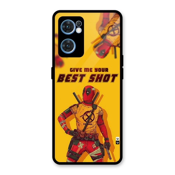 Best Shot Glass Back Case for Oppo Reno7 5G