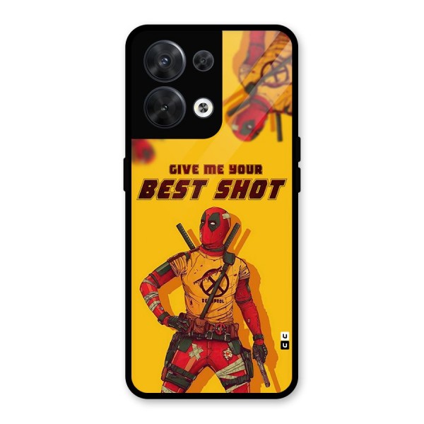 Best Shot Glass Back Case for Oppo Reno8 5G