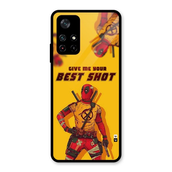 Best Shot Glass Back Case for Poco M4 Pro 5G