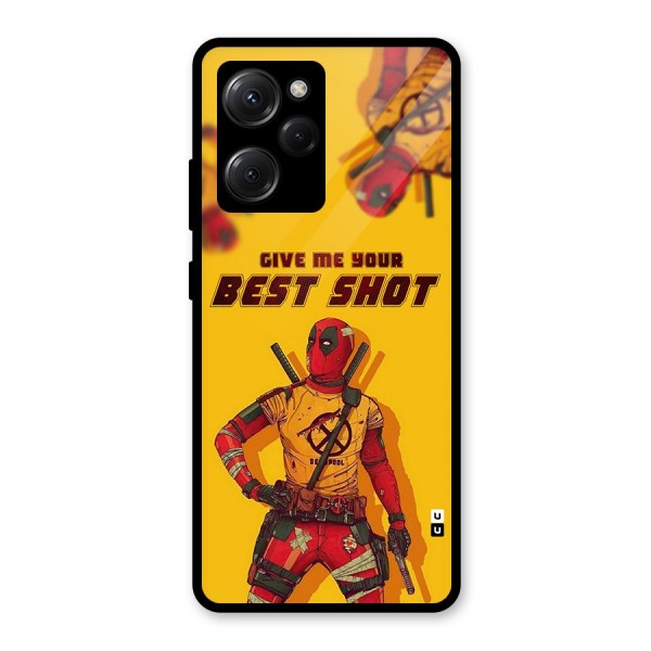 Best Shot Glass Back Case for Poco X5 Pro