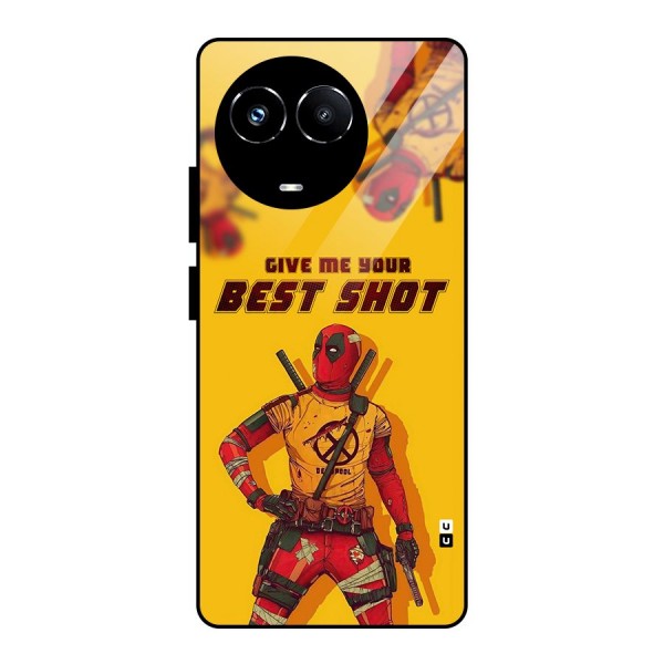 Best Shot Glass Back Case for Realme 11X