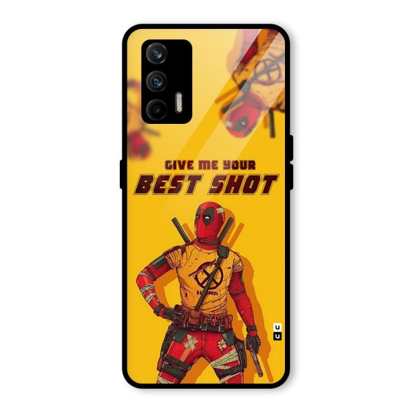 Best Shot Glass Back Case for Realme X7 Max