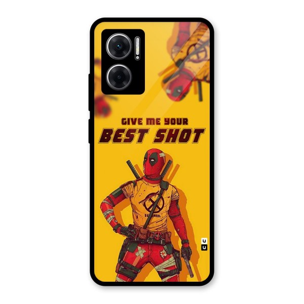 Best Shot Glass Back Case for Redmi 11 Prime 5G