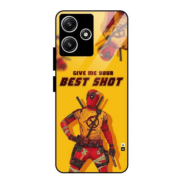 Best Shot Glass Back Case for Redmi 12 5G