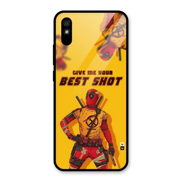 Best Shot Glass Back Case for Redmi 9i