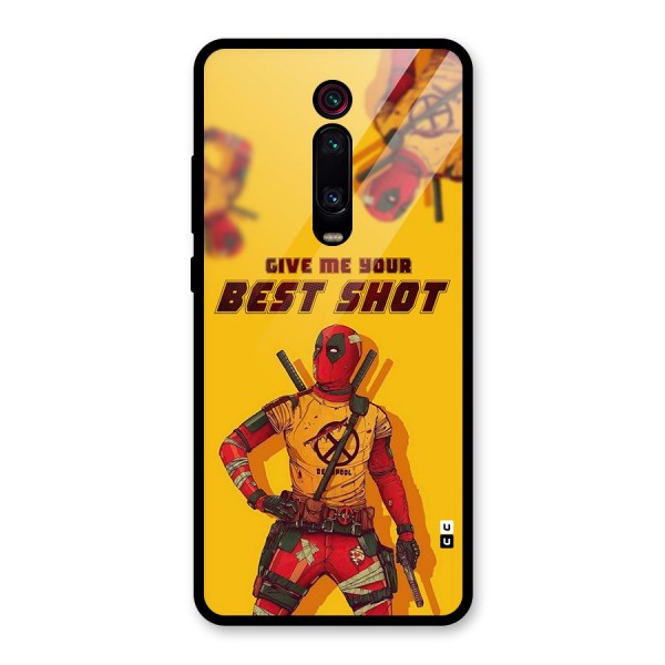 Best Shot Glass Back Case for Redmi K20 Pro