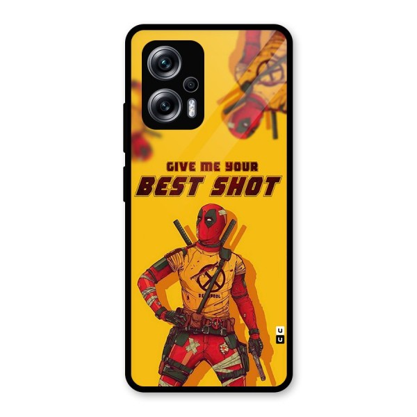 Best Shot Glass Back Case for Redmi K50i