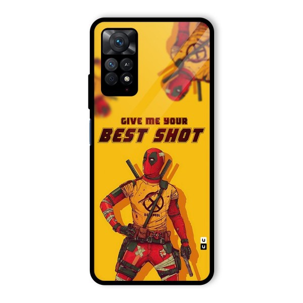 Best Shot Glass Back Case for Redmi Note 11 Pro