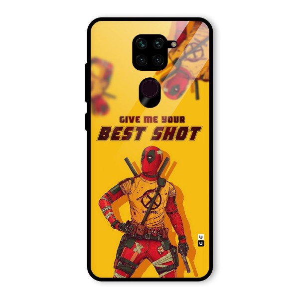 Best Shot Glass Back Case for Redmi Note 9