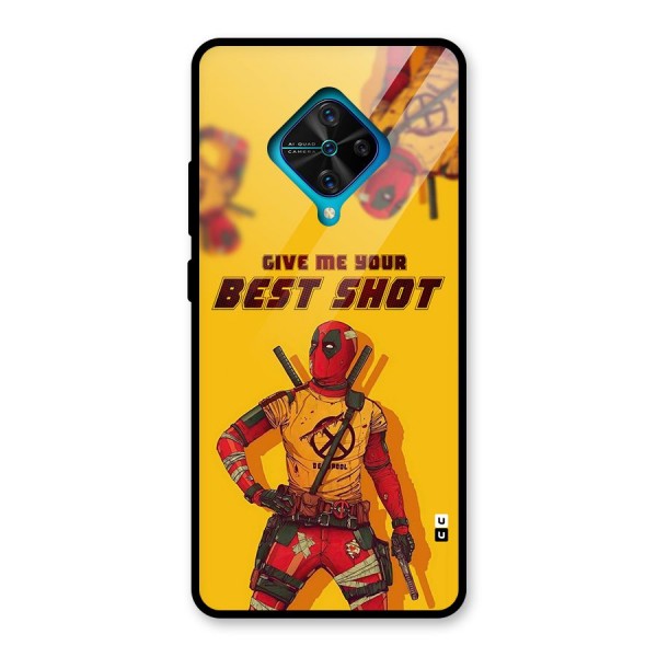 Best Shot Glass Back Case for Vivo S1 Pro