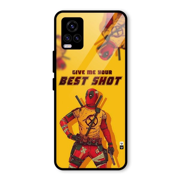 Best Shot Glass Back Case for Vivo V20