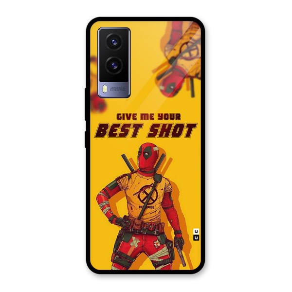 Best Shot Glass Back Case for Vivo V21e 5G