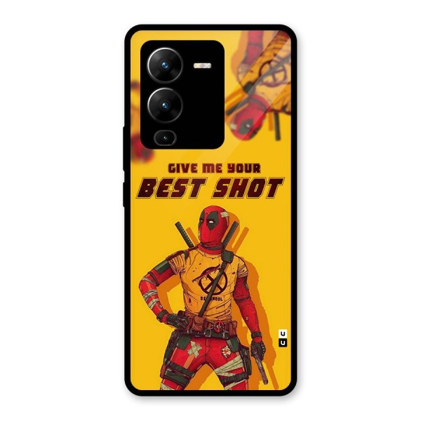 Best Shot Glass Back Case for Vivo V25 Pro