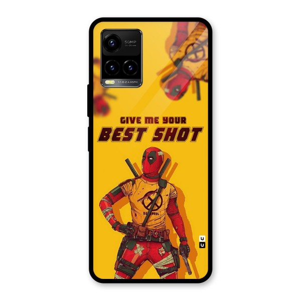 Best Shot Glass Back Case for Vivo Y21 2021