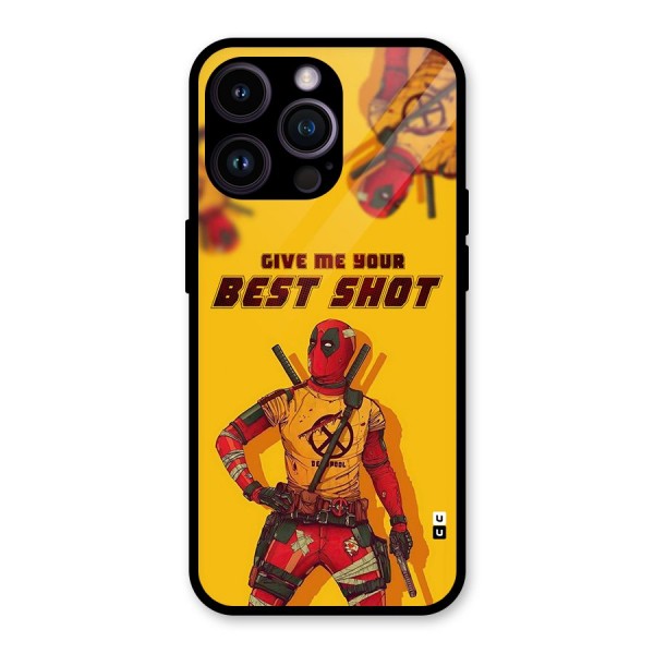 Best Shot Glass Back Case for iPhone 14 Pro Max