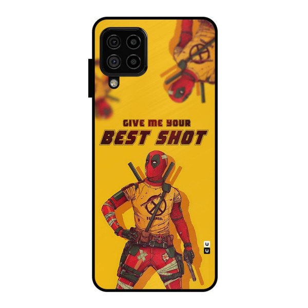 Best Shot Metal Back Case for Galaxy A22 4G