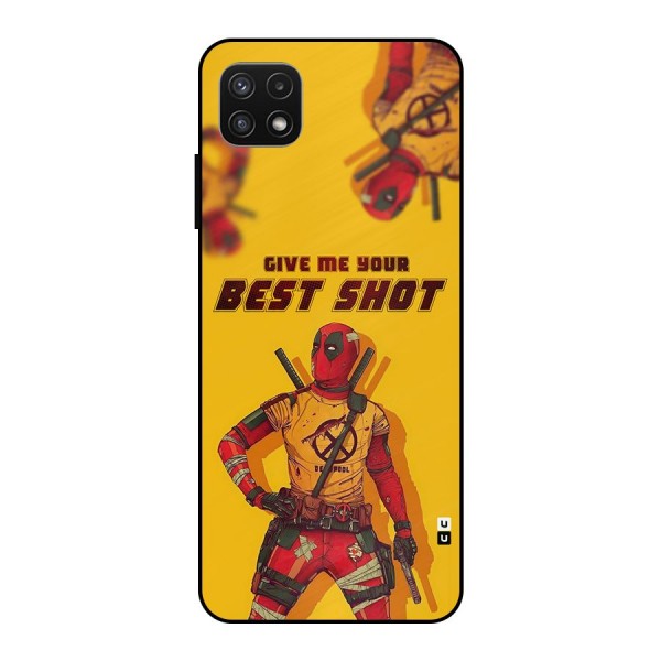 Best Shot Metal Back Case for Galaxy A22 5G