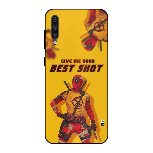 Best Shot Metal Back Case for Galaxy A50