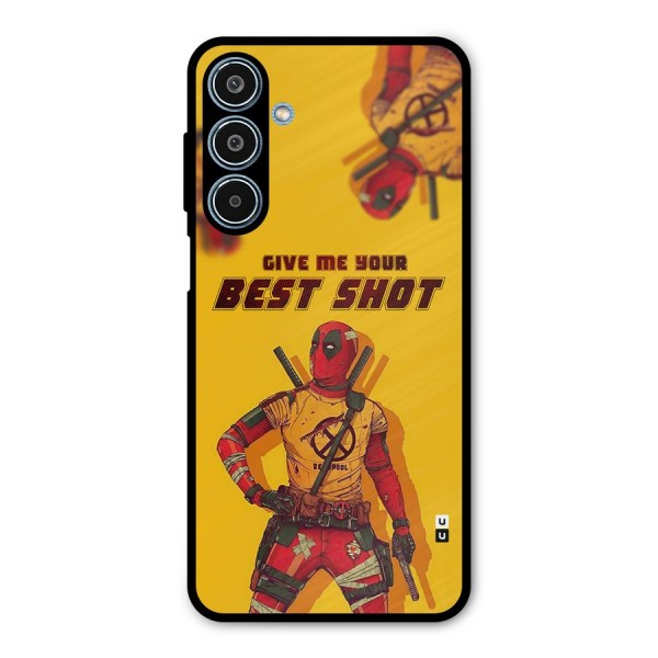 Best Shot Metal Back Case for Galaxy M35