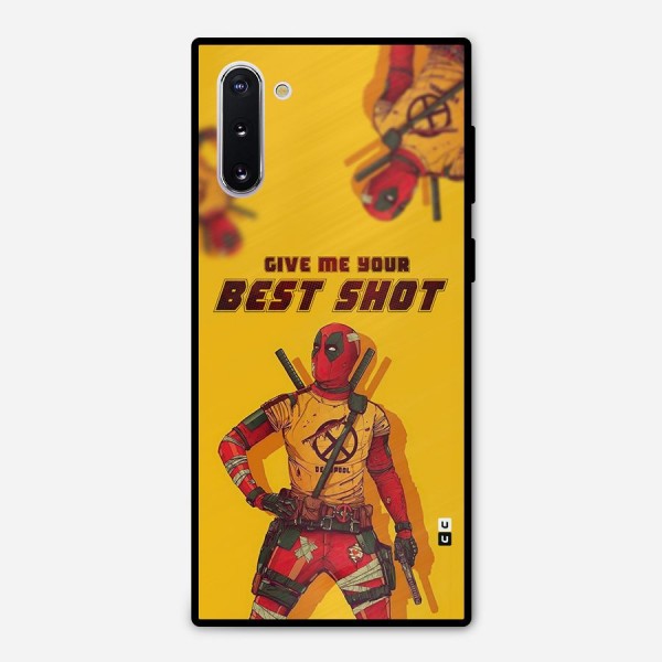 Best Shot Metal Back Case for Galaxy Note 10