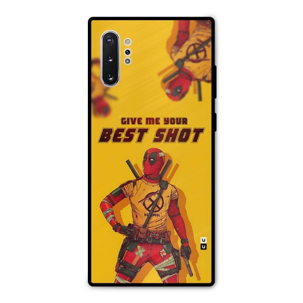 Best Shot Metal Back Case for Galaxy Note 10 Plus