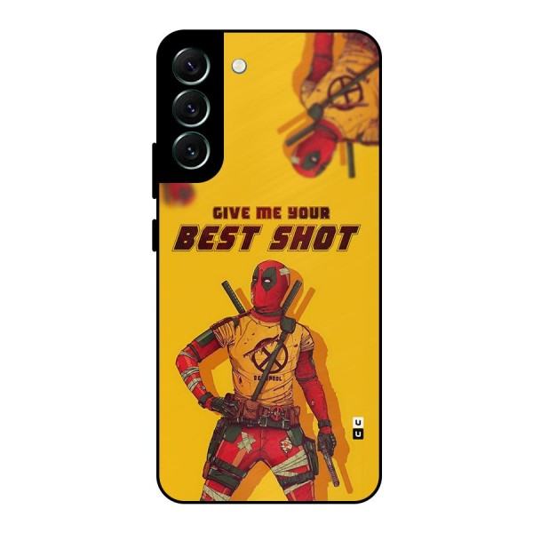 Best Shot Metal Back Case for Galaxy S22 Plus 5G