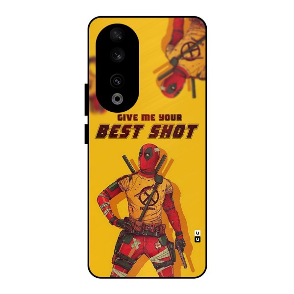 Best Shot Metal Back Case for Honor 90