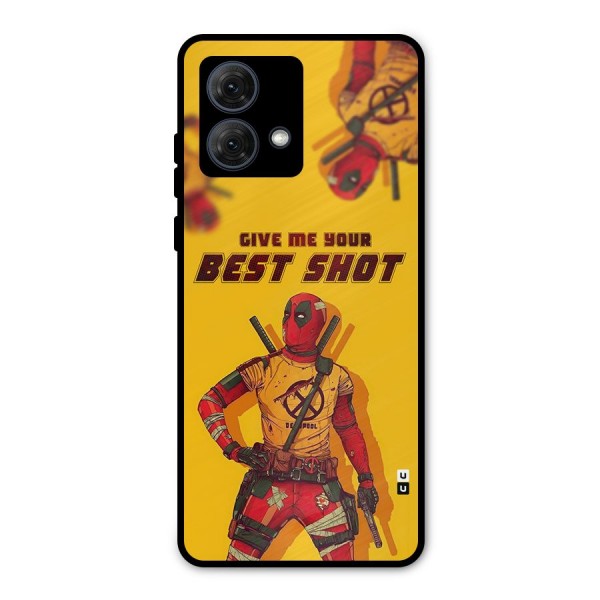 Best Shot Metal Back Case for Moto G84