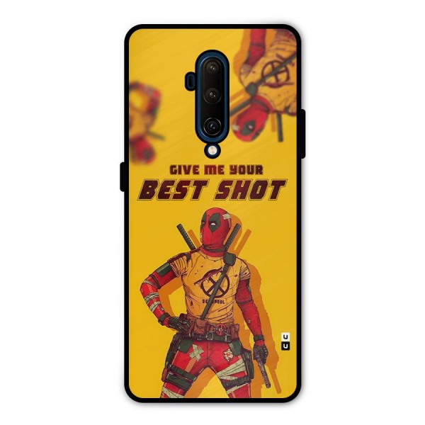 Best Shot Metal Back Case for OnePlus 7T Pro