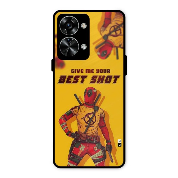 Best Shot Metal Back Case for OnePlus Nord 2T