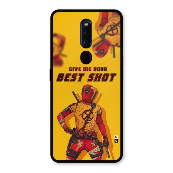 Best Shot Metal Back Case for Oppo F11 Pro