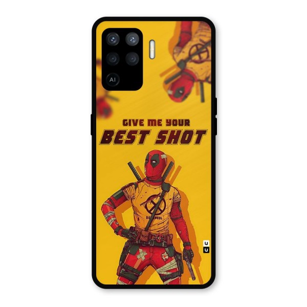 Best Shot Metal Back Case for Oppo F19 Pro