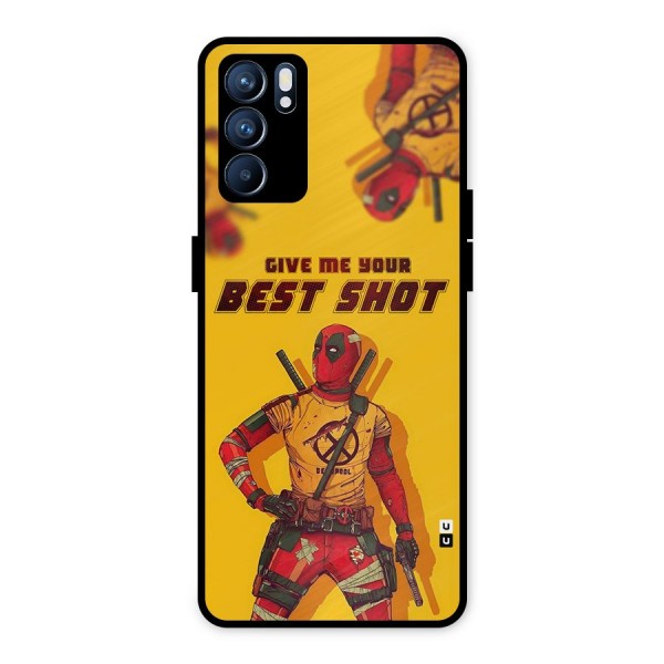 Best Shot Metal Back Case for Oppo Reno6 5G