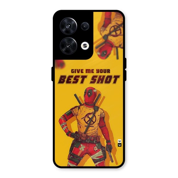 Best Shot Metal Back Case for Oppo Reno8 5G