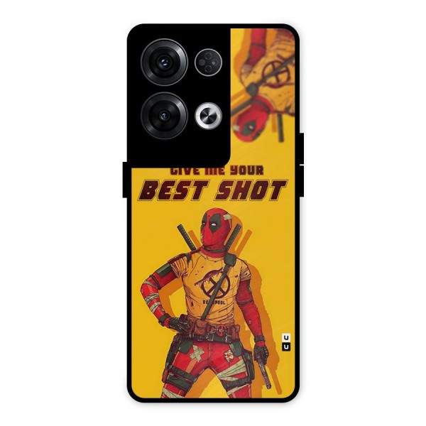 Best Shot Metal Back Case for Oppo Reno8 Pro 5G