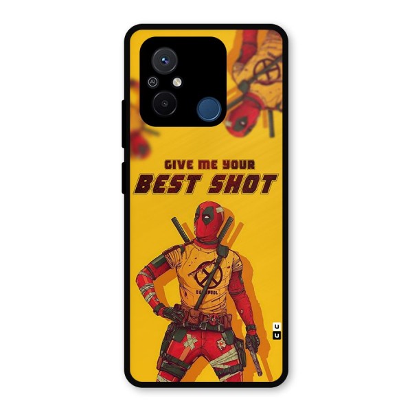 Best Shot Metal Back Case for Poco C55