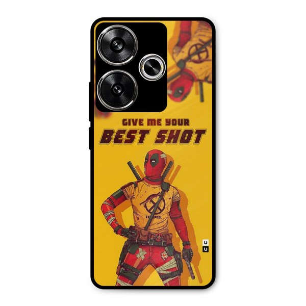 Best Shot Metal Back Case for Poco F6