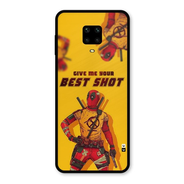 Best Shot Metal Back Case for Poco M2