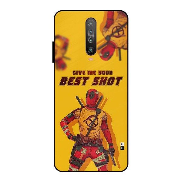 Best Shot Metal Back Case for Poco X2