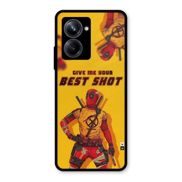 Best Shot Metal Back Case for Realme 10 Pro