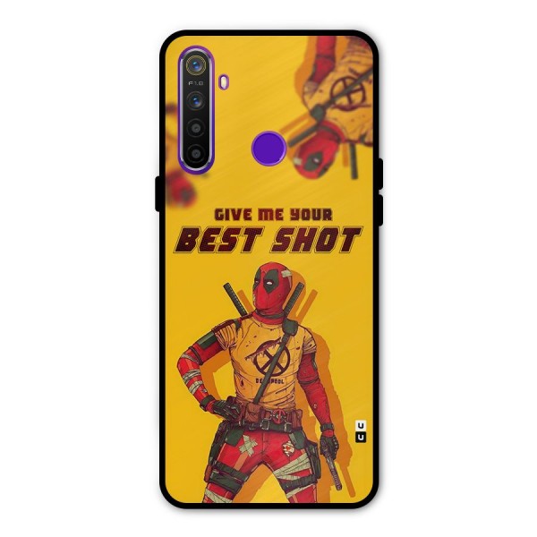 Best Shot Metal Back Case for Realme 5i