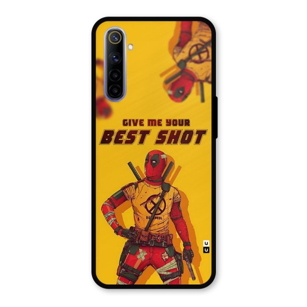 Best Shot Metal Back Case for Realme 6